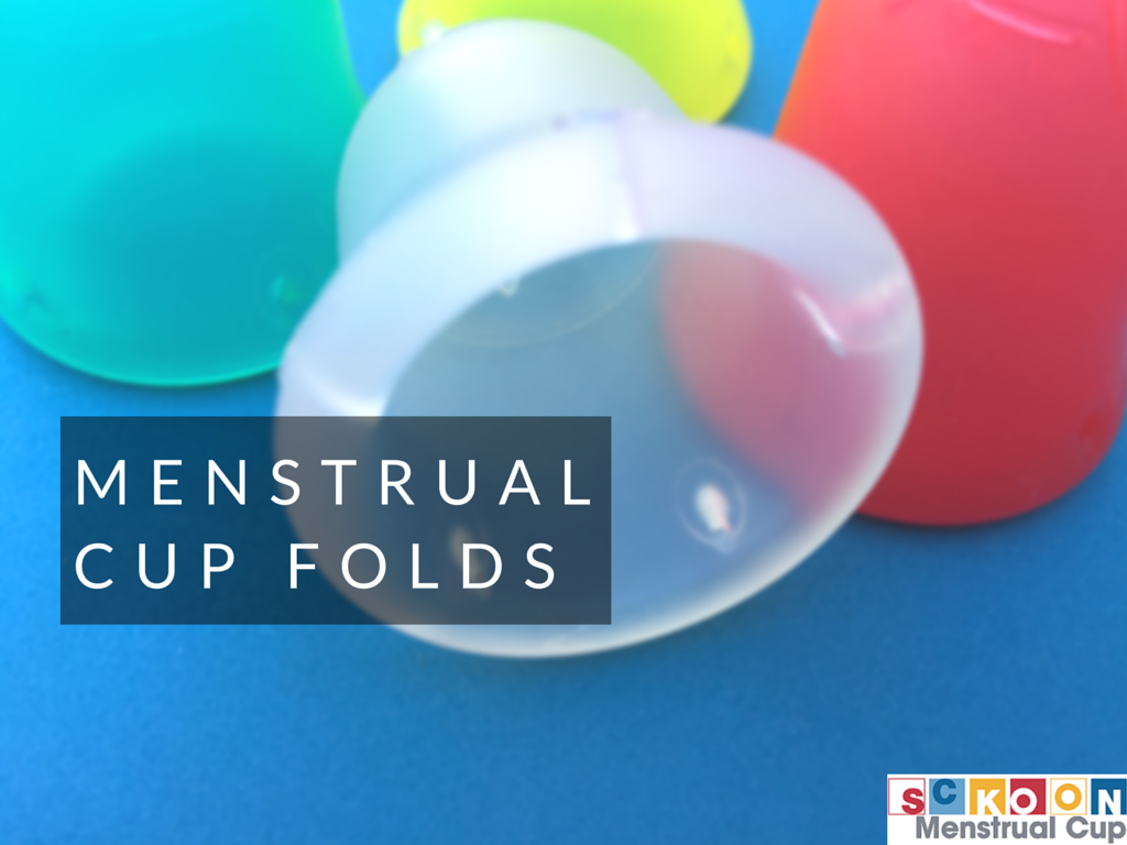 How To Fold A Menstrual Cup: Menstrual Cup Folds – SckoonCup